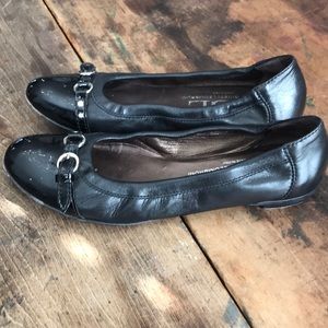 AGL SZ38.5 Black ICON Flats